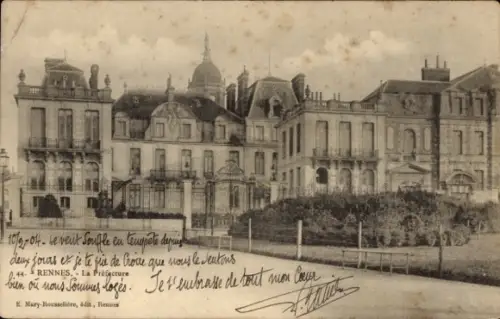 Ak Paris VI, Rennes, Präfektur