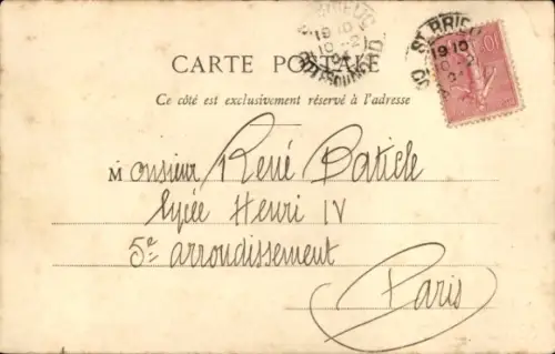 Ak Paris VI, Rennes, Präfektur