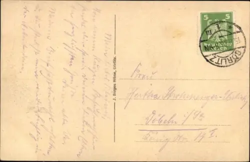 Ak Görlitz Lausitz, Kreuzkirche