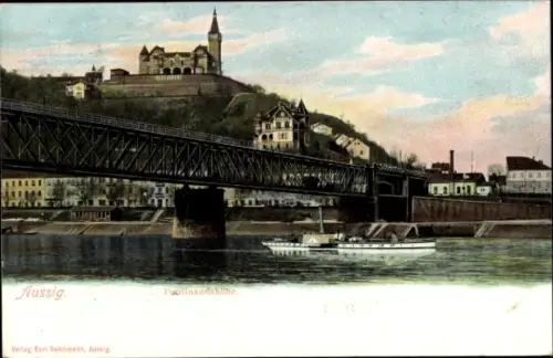 Ak Ústí nad Labem Aussig an der Elbe, Ferdinandshöhe