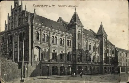 Ak Kaliningrad Königsberg Ostpreußen, Königsberg i. Pr., Palestra Albertina,  Architektur