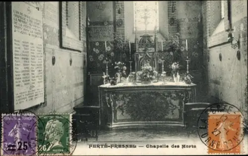 Ak La Ferté-Frênel Orne, Chapelle des Morts