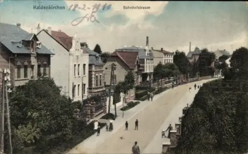 Ak Kaldenkirchen Nettetal am Niederrhein, Bahnhofstraße