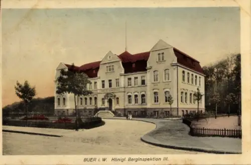 Ak Buer Gelsenkirchen im Ruhrgebiet, Berginspektion III