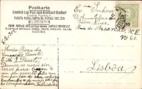 Präge Ak Kind mit Blumenkorb