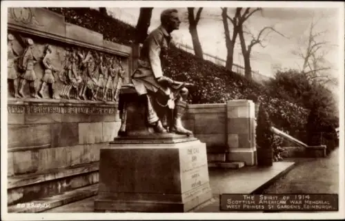 PC Edinburgh Schottland, Scottish American Memorial