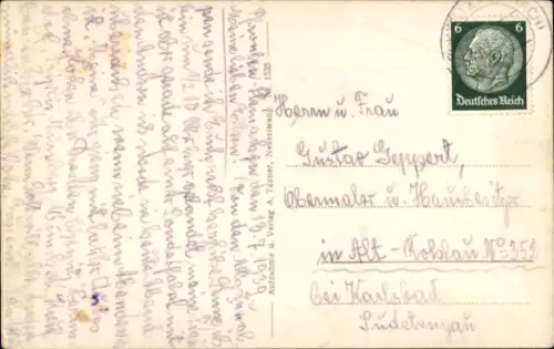 Ak Pfronten im Allgäu, Ried mit Rossberg u. Schlicke