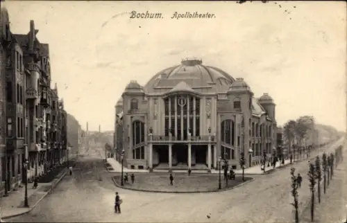 Ak Bochum im Ruhrgebiet, Blick auf das Apollo Theater