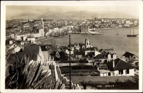 Ak Split Spalato Kroatien, Panorama