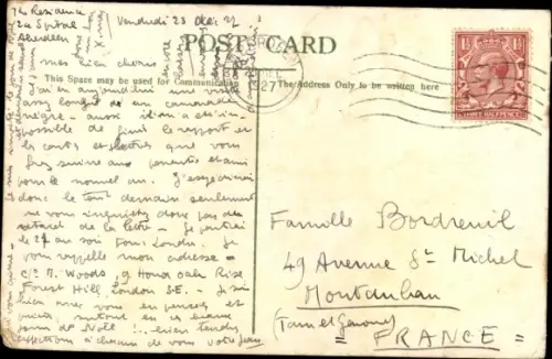 Ak Aberdeen Schottland, Girdleness Lighthouse