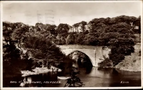 Ak Aberdeen Schottland, Brig o' Balgownie