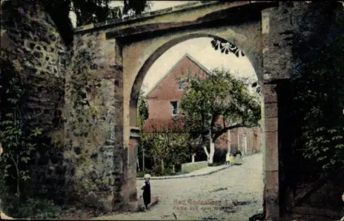 Ak Bad Godesberg Bonn am Rhein, Straße, Tor