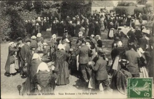 CPA Ploërmel Morbihan, Noce Bretonne