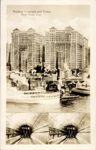 PC New York City USA, Hudson Terminal and Tubes