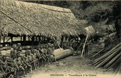 Ak Ononghe Papua-Neuguinea, Arbeiten in der Wissenschaft