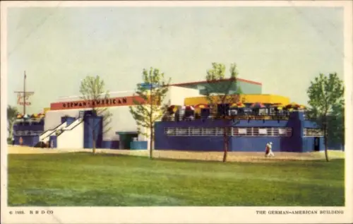 PC Chicago, Illinois, USA, Century of Progress, The German-American Building