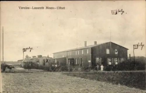 Ak Utfort Rheinkamp Moers am Niederrhein, Vereins-Lazarett