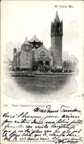 Judaika Ak Saint Louis Missouri USA, Share Emmeth Synagoge
