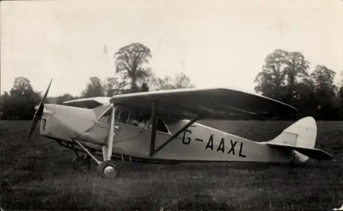 Foto Ak Flugzeug G-AAXL, de Havilland