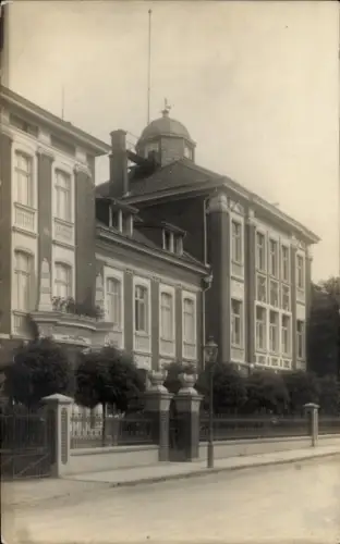 Foto Ak Hilden im Rheinland, Höhere Privat Knabenschule, Pensionat, Kolpingstraße 9-11