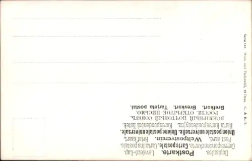 Künstler Ak röhrender Hirsch