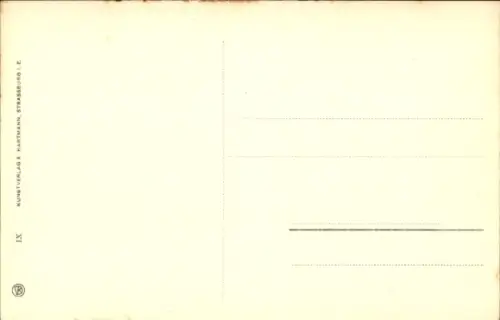 Ak Strasbourg Straßburg Elsass Bas Rhin, Lyzeum