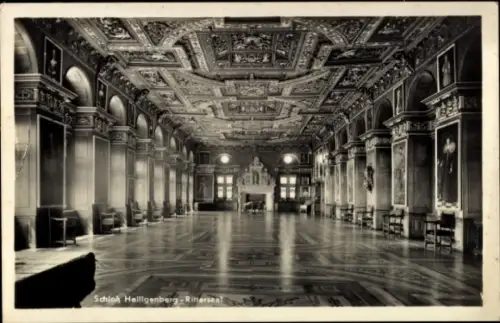 Ak Heiligenberg im Bodenseekreis Baden, Schloss Heiligenberg, Rittersaal