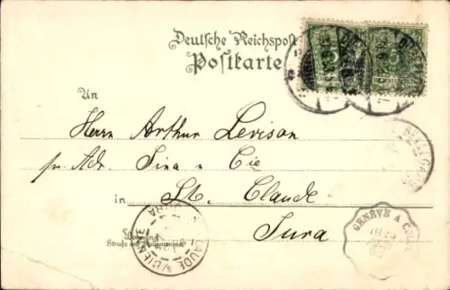 Litho Düsseldorf am Rhein, Rheinhafen