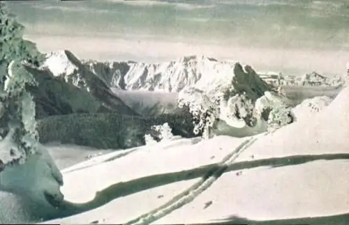 21 AK komplette Serie, verschiedene Ansichten aus Österreich