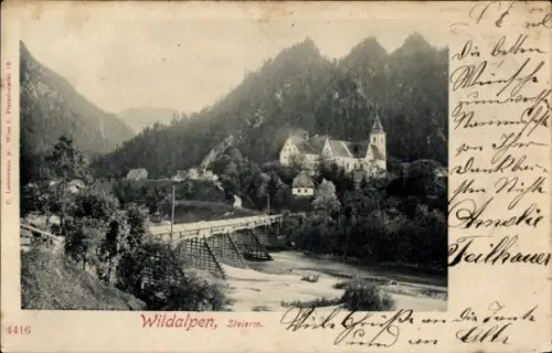 Ak Wildalpen Steiermark, Teilansicht
