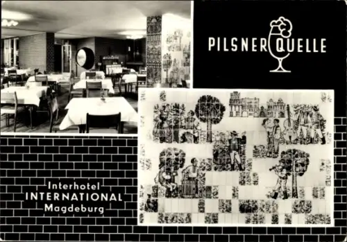 Ak Magdeburg an der Elbe, Interhotel International