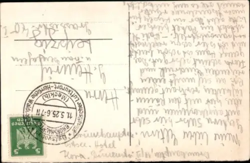 Ak Ostseebad Brunshaupten Kühlungsborn, Dorfkirche, Eingangstor, Bäume, Weg