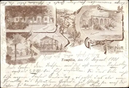 Litho Potsdam in Brandenburg, Forsthaus Templin, Restaurant