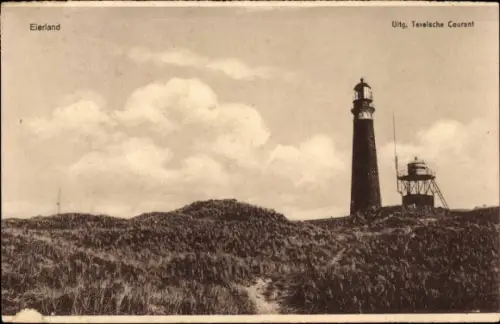 Ak Den Burg Texel Nordholland Niederlande, Leuchtturm