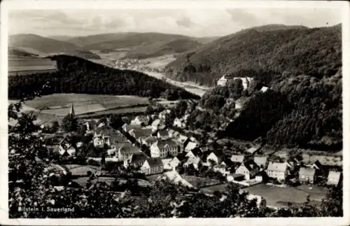 Ak Bilstein Lennestadt im Sauerland, Gesamtansicht