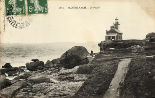 Ak Ploumanach Ploumanac'h Perros-Guirec Côtes-d’Armor, Le Phare