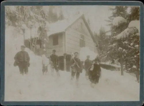 Foto Reichenau an der Rax Niederösterreich, Raxalpe, Reisthaler Hütte, Winter