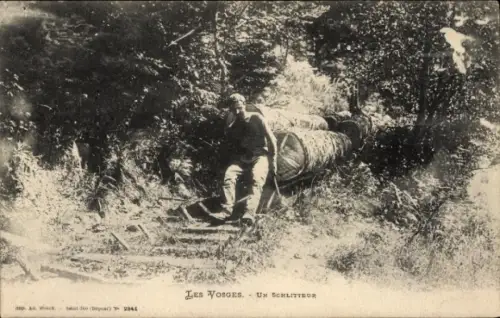 Ak Vosges, Un Schlitteur