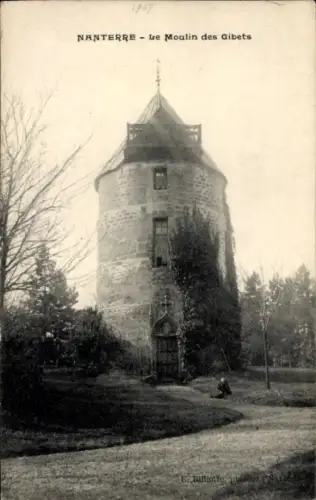 Ak Nanterre Hauts de Seine, Windmühle