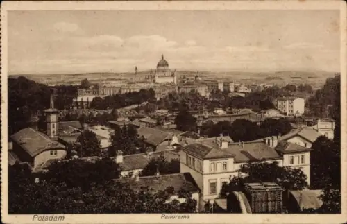 Ak Potsdam,  Panorama, Stadtansicht,  Gebäude