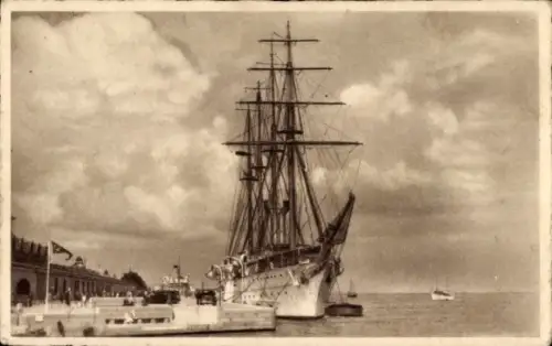 Ak København Kopenhagen Dänemark, Segelschiff