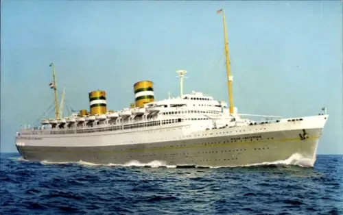 Ak Passagierschiff, SS Nieuw Amsterdam, Holland America Line