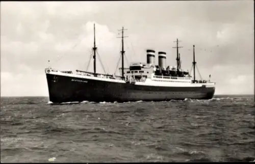 Ak Dampfschiff Deutschland der Hamburg Amerika Linie, HAPAG