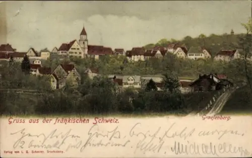 Ak Gräfenberg in Oberfranken, Gesamtansicht