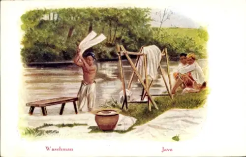 Ak Java Indonesien, Waschman