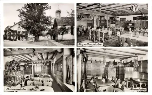Ak Kressbronn am Bodensee, Weinkellerei und Weinstuben zur Kapelle