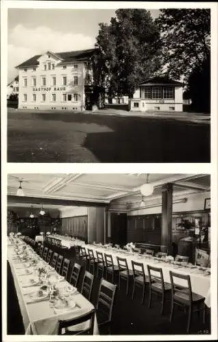 Ak Meckenbeuren in Oberschwaben Württemberg, Gasthof Baur