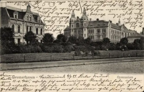 Ak Bremerhaven, Gymnasium