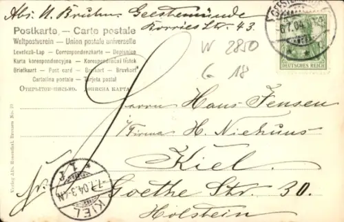 Ak Bremerhaven, Gymnasium