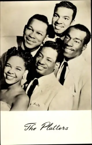 Ak Doo Wop Gruppe The Platters, Portrait